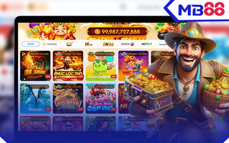 Game nổ hũ rút tiền mặt MB88 hấp dẫn với nhiều tựa game đa dạng